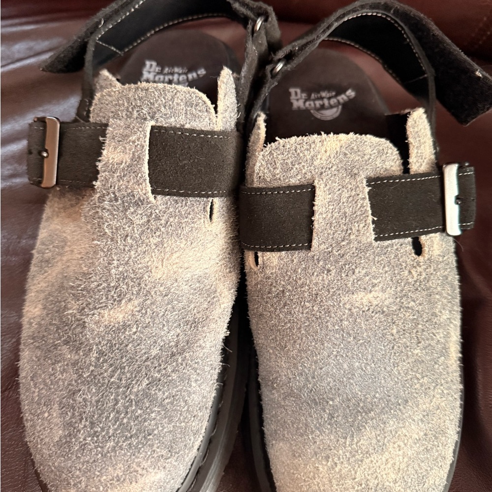 Dr. Martens Jorge Gray Suede Men's